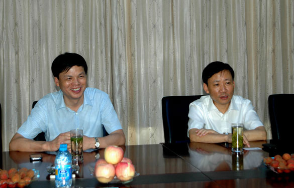 常州市公安局副局长顾锋一行来尊龙凯时人生就是搏集团走访