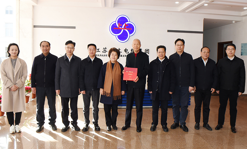 新春送祝福、鼓劲头  常州市人大常委会主任白云萍一行到访尊龙凯时人生就是搏电缆