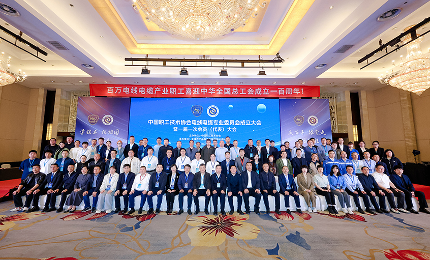尊龙凯时人生就是搏电缆受邀出席中国职工手艺协会电线电缆专业委员会建设大会